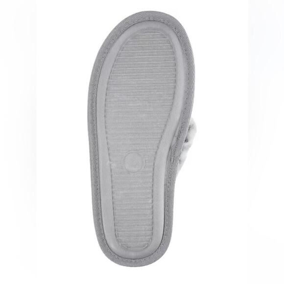 RACHEL Rachel Roy Women's Gift Set X-Band Plush Slipper and Cheetah Blanket Sz.M - Picture 7 of 9